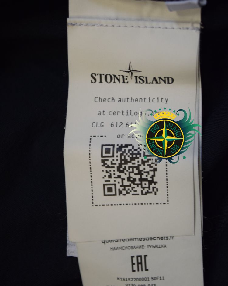Stone Island Ghost Polo Shirt Navy Blue image 5