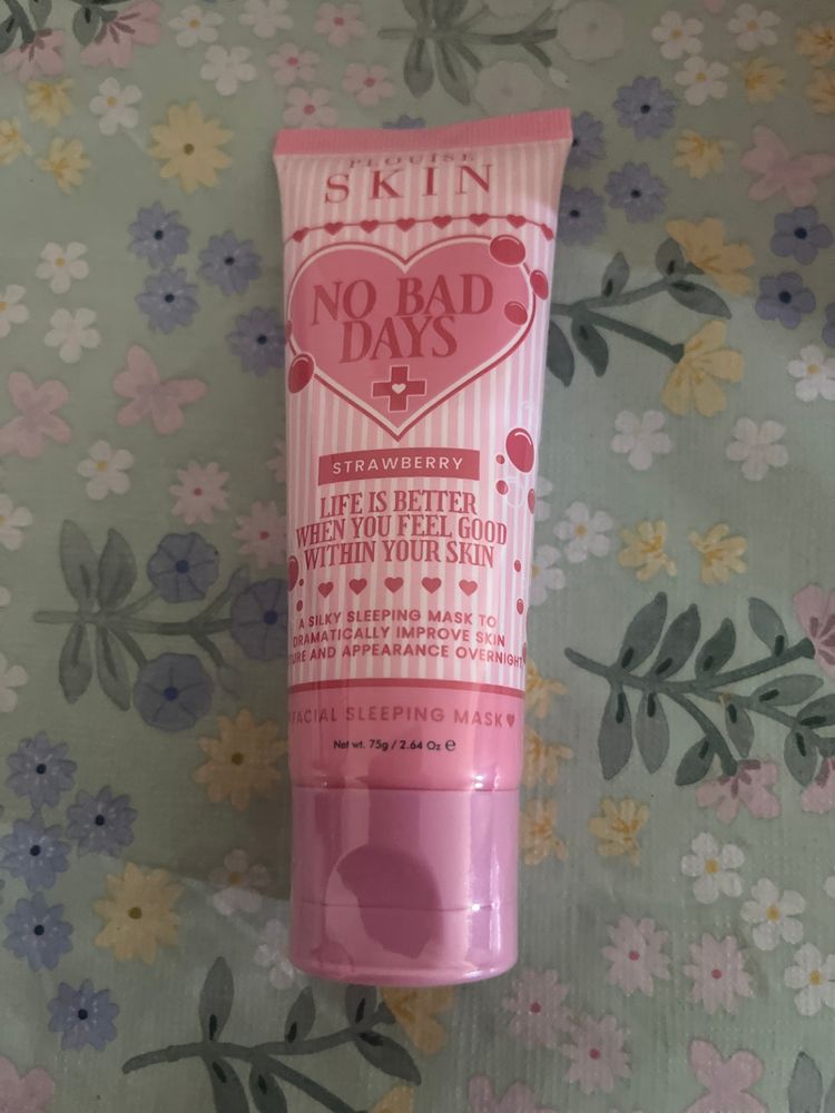 Skin No Bad Days Strawberry Facial Sleeping Mask