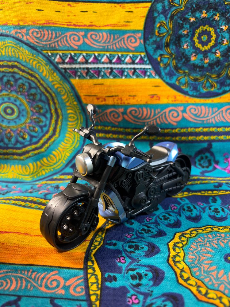 Other Blue And Black Toy Motorcycle Model product image