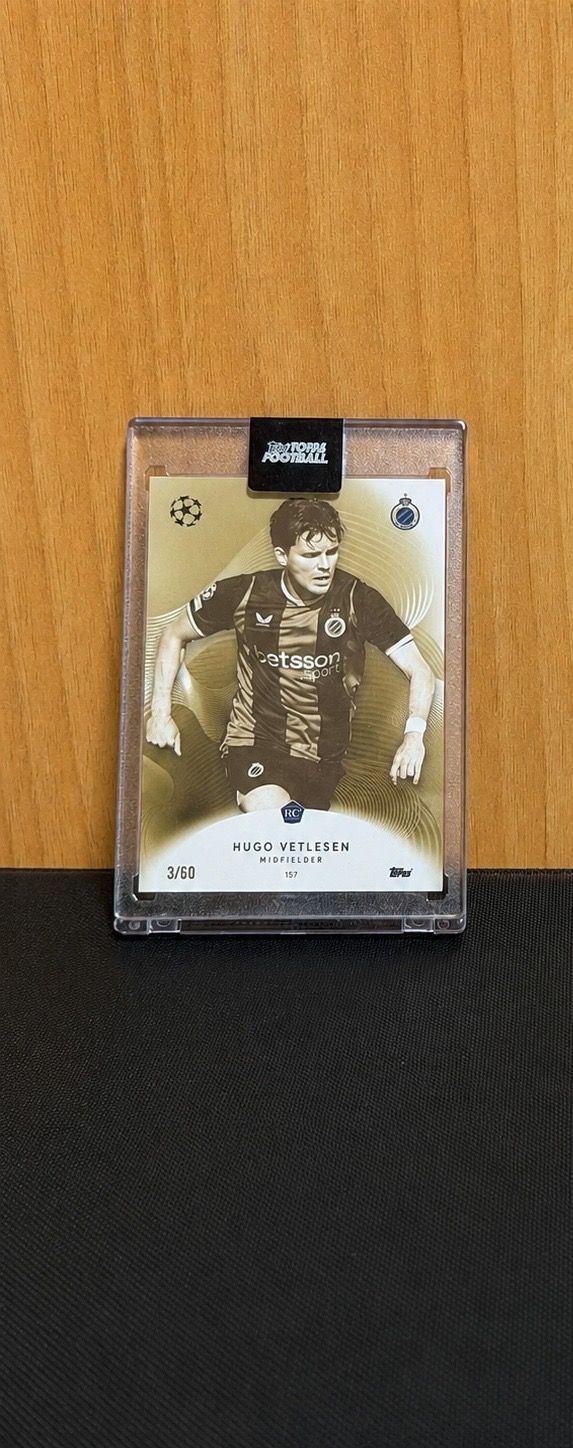 Hugo Vetlesen RC /60 Topps Total