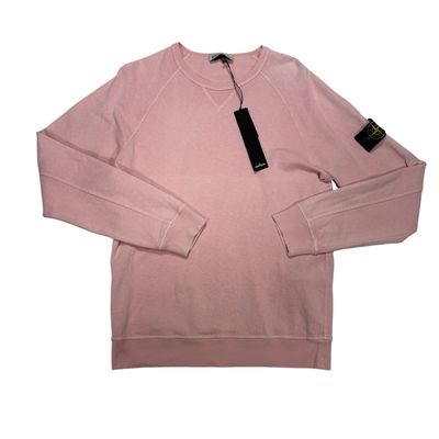 Stone Island Pink Compass Patch Lightweight Jumpers 1