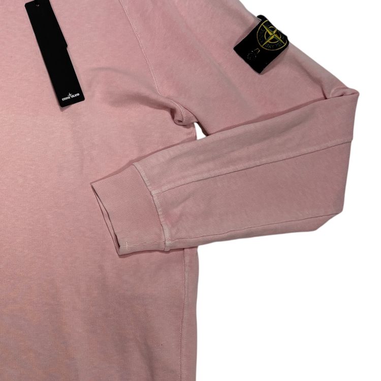 Stone Island Pink Compass Patch Lightweight Jumpers 4
