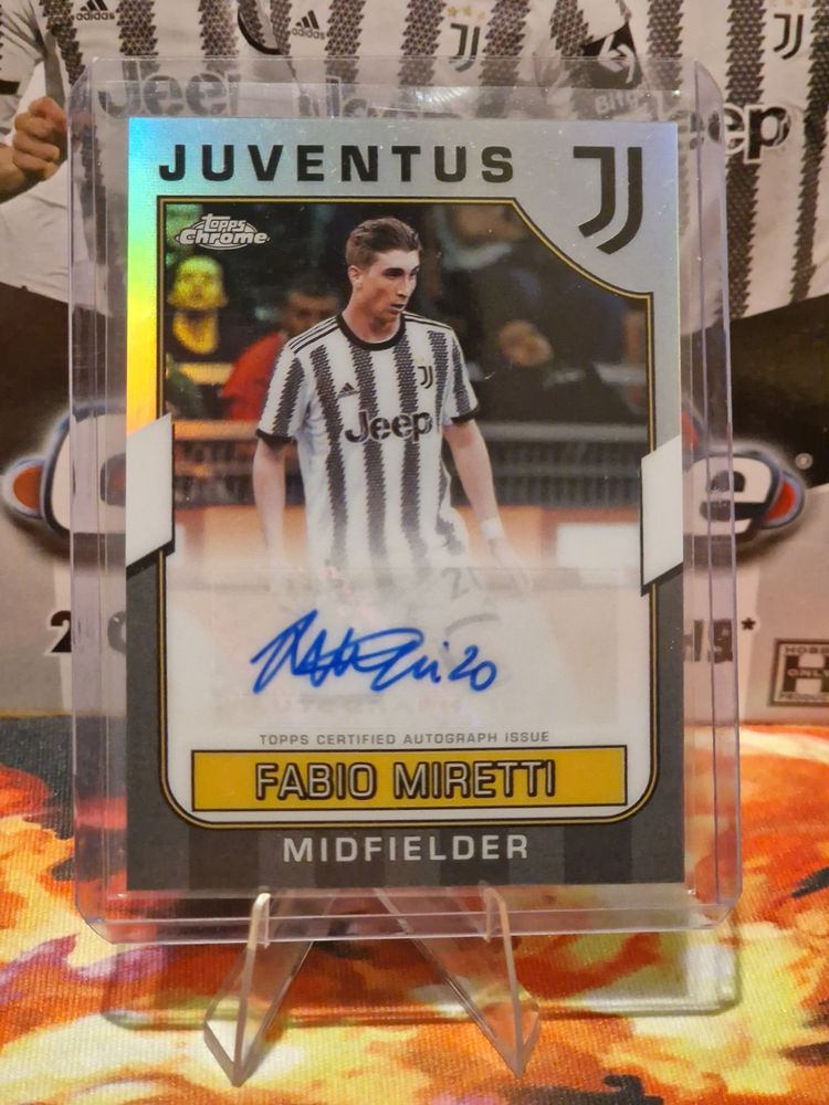 Other Juventus Fabio Miretti Autographed card topps product image