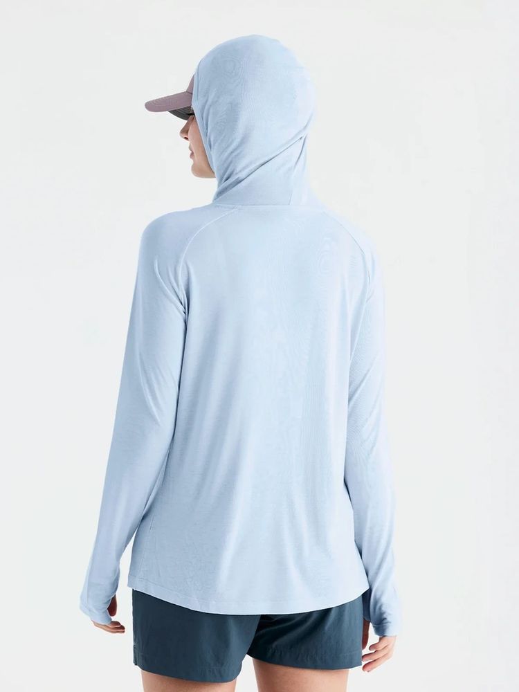 Other Light Blue Hooded Long Sleeve Top product image