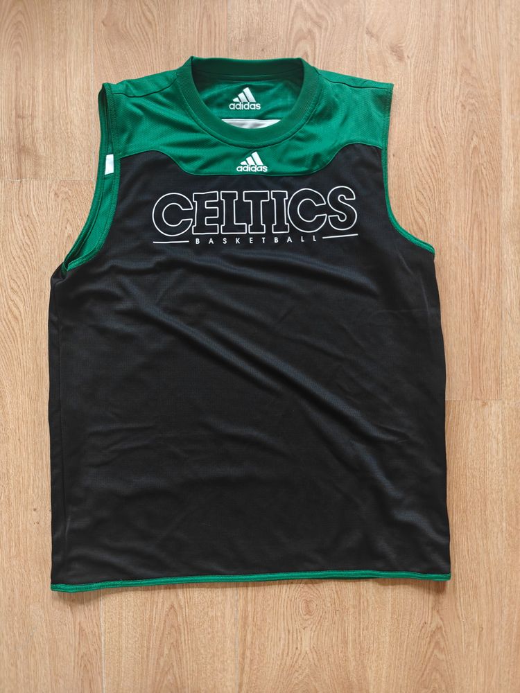 Adidas x boston celtics nba koszulka dwustronna tank top m jersey 54x73cm