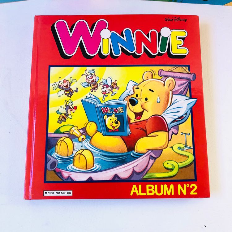 French WINNIE The Pooh Magazine Bundle Lot + ALBUM No. 2 Book Vintage 1980s New 31