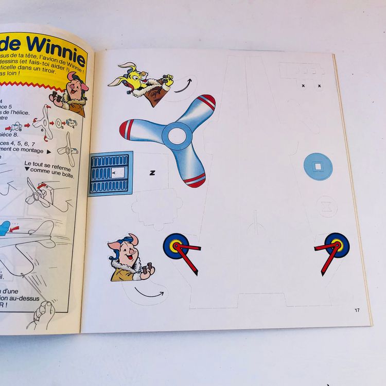 French WINNIE The Pooh Magazine Bundle Lot + ALBUM No. 2 Book Vintage 1980s New 2