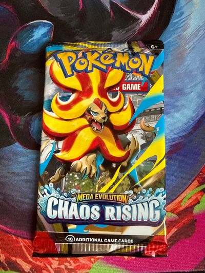 Pokemon Mega Evolution Chaos Rising Game Cards