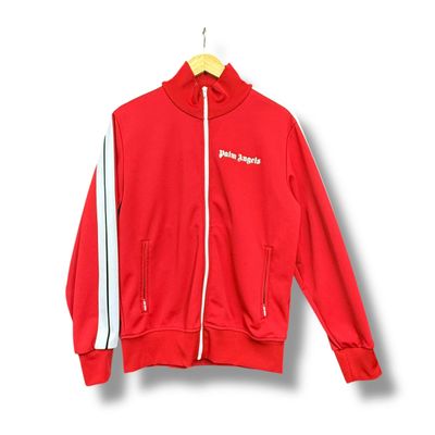 Palm Angels Track Jacket, medium, red