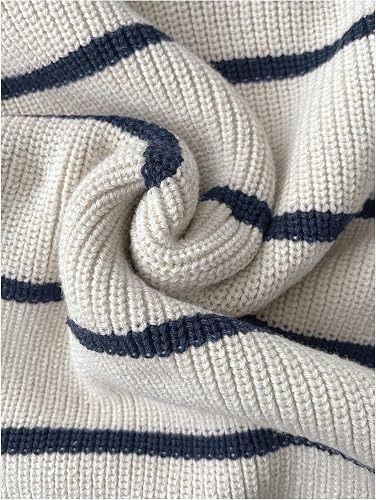 Immagine di Striped Knit Sweater With Collar 2