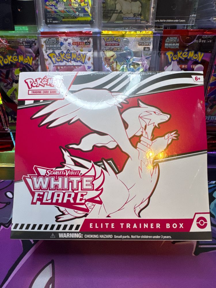 Pokémon Scarlet & Violet White Flare Elite Trainer Box