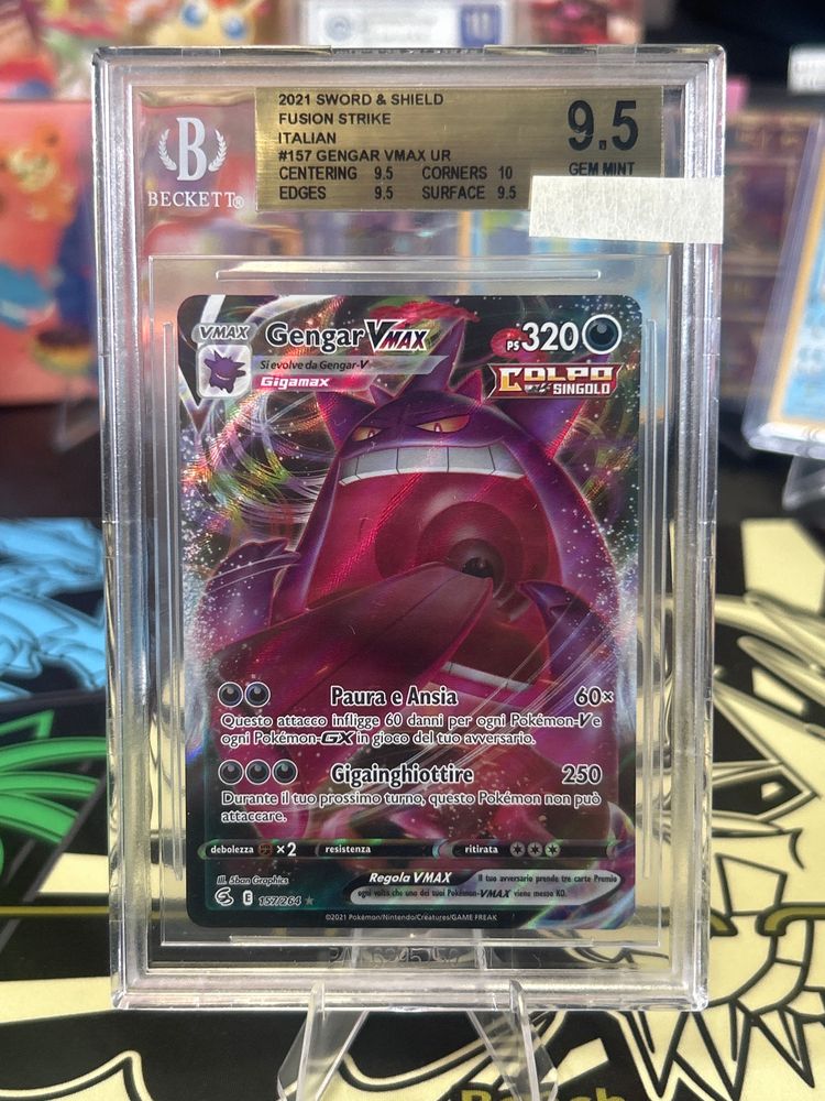 Gengar Vmax 157/264 BGS9.5 Sword & Shield Fusion strike