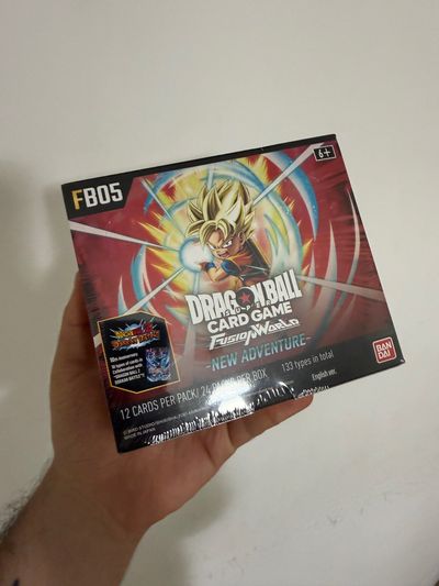 Dragon Ball Super Card Game Fusion Warriors New Adventure Booster Box