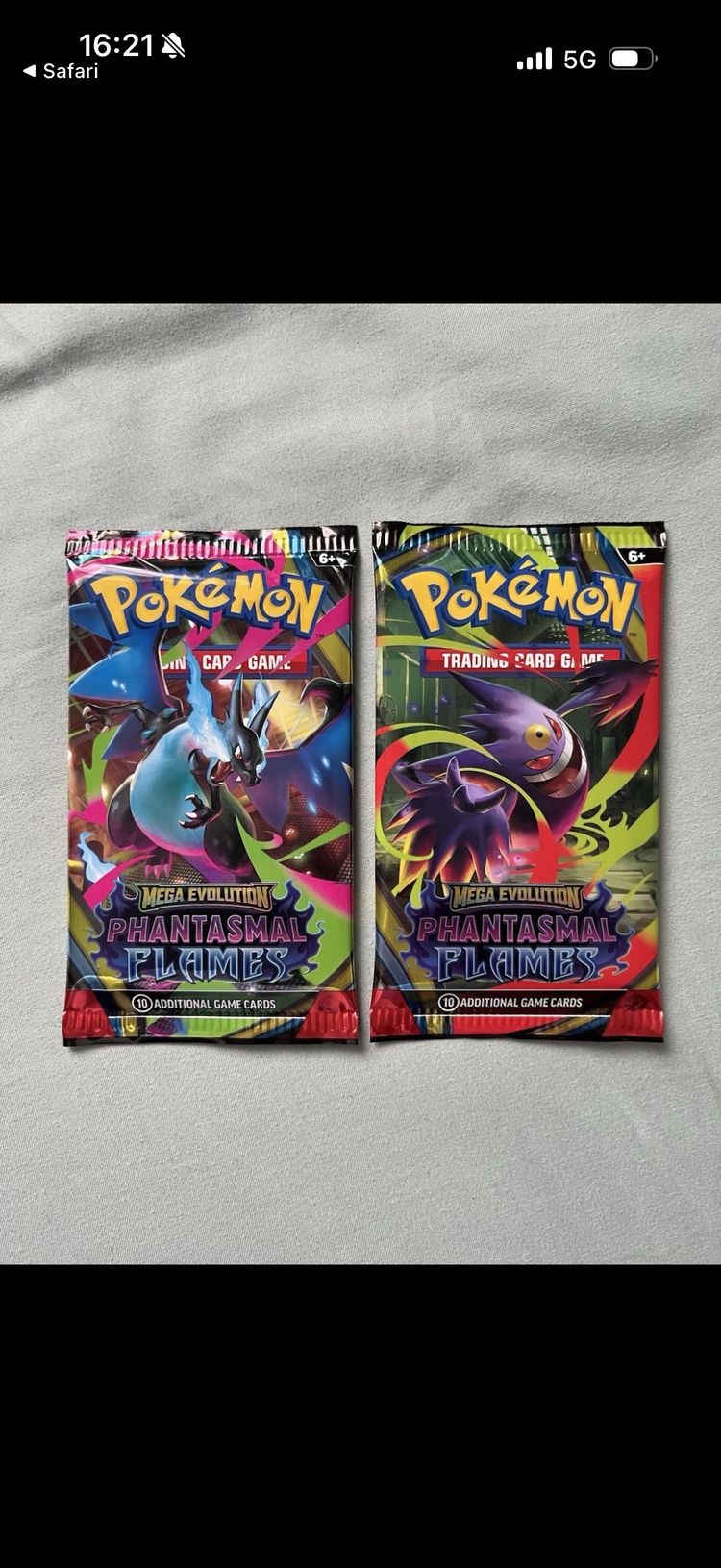 2x Phantasmal Flames Booster Packs