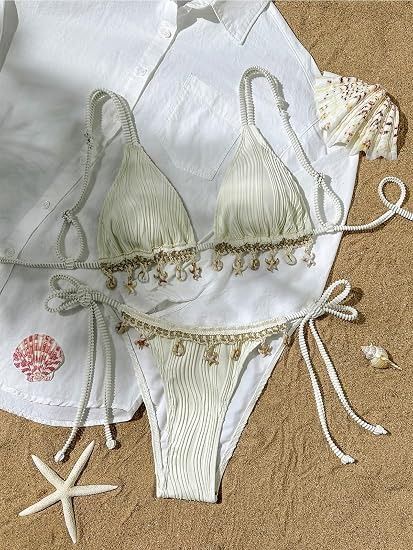 White Bikini Set image 1