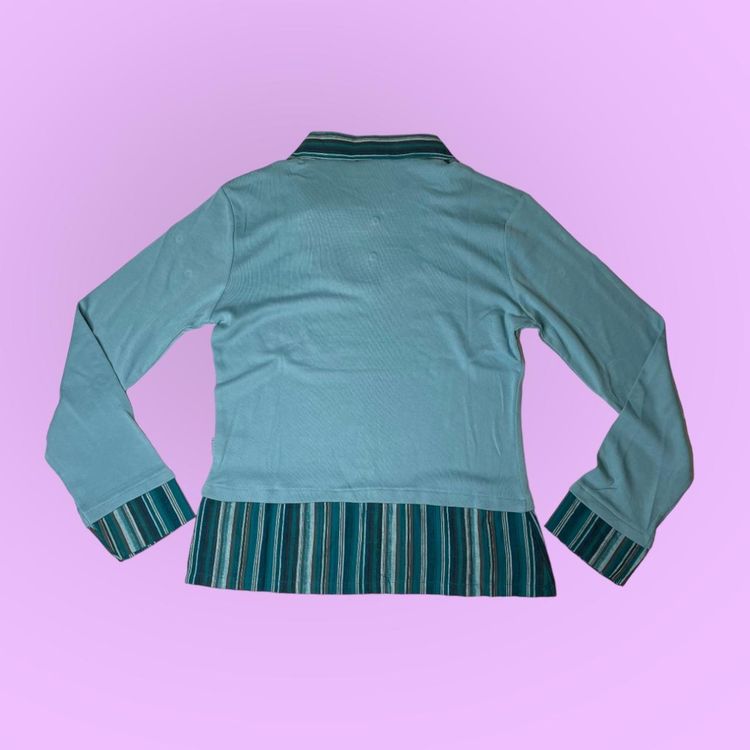 90s 00s long sleeve top with built in shirt   2