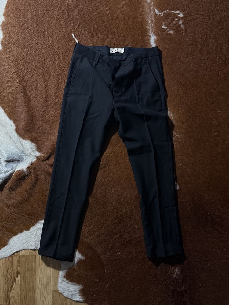 Marni Black Full Length Trousers