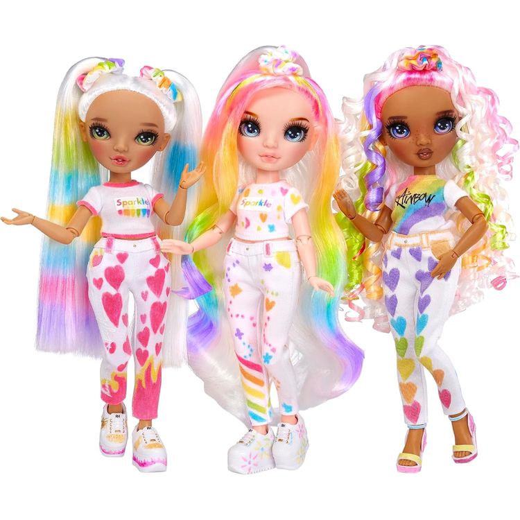 Rainbow High Colour & Create Fashion DIY Doll Blue Eyes DAMAGED BOX image 6