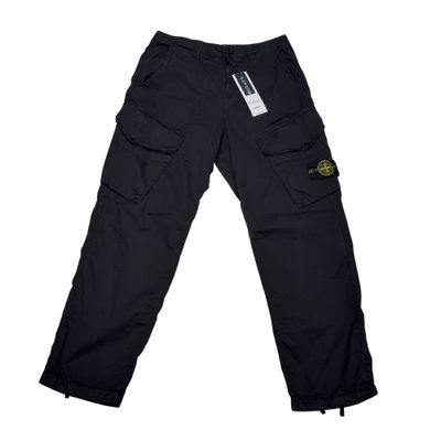 Stone Island Badge Cargos Black Cargos
