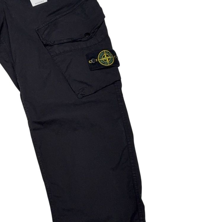 Stone Island Badge Cargos Black Cargos image 5