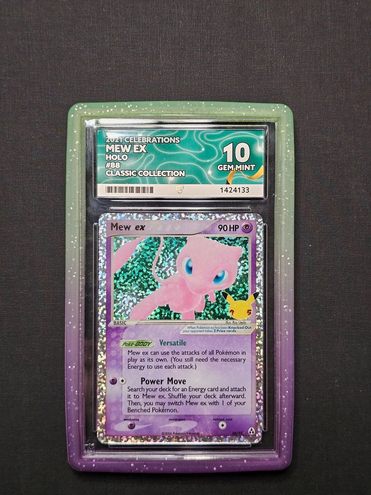 Mew Ex Celebrations 88/92 Ace Gem Mint 10 image 1