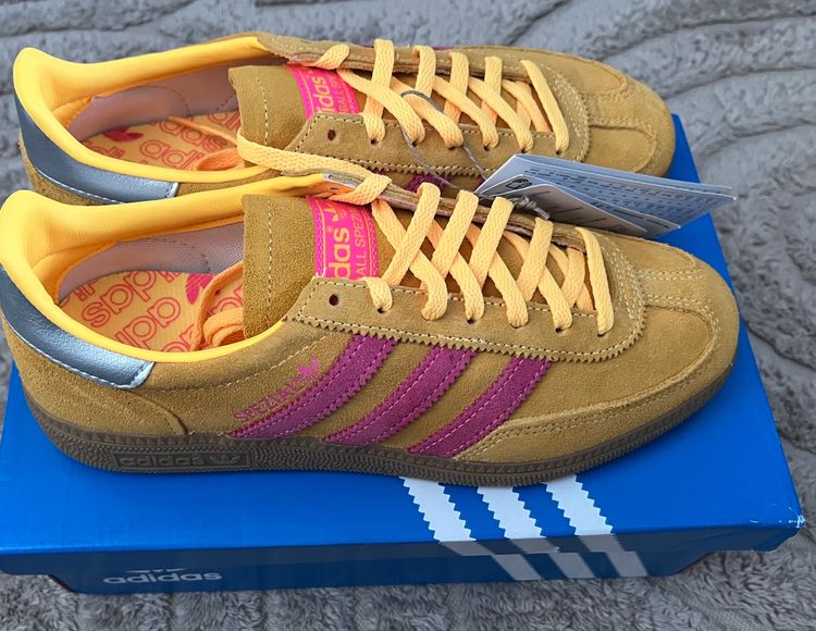 Adidas Yellow And Pink Sneakers 3