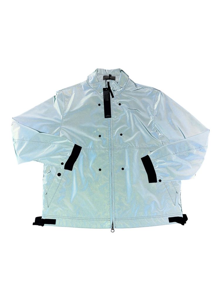 Stone Island X End Traslucent Cover-TC + Plated Reflective Green Jacket image 2
