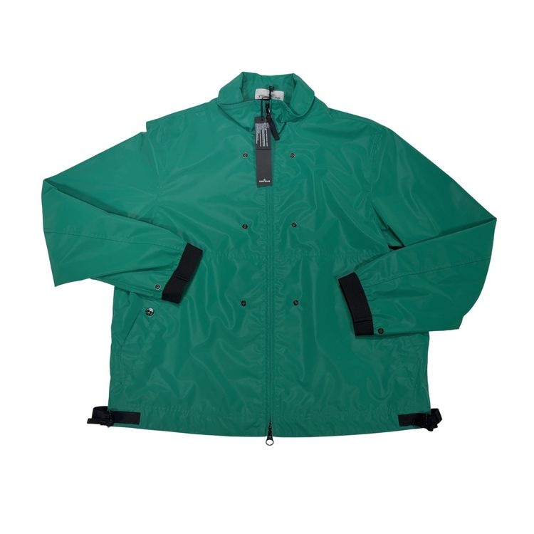 Stone Island X End Traslucent Cover-TC + Plated Reflective Green Jacket image 6