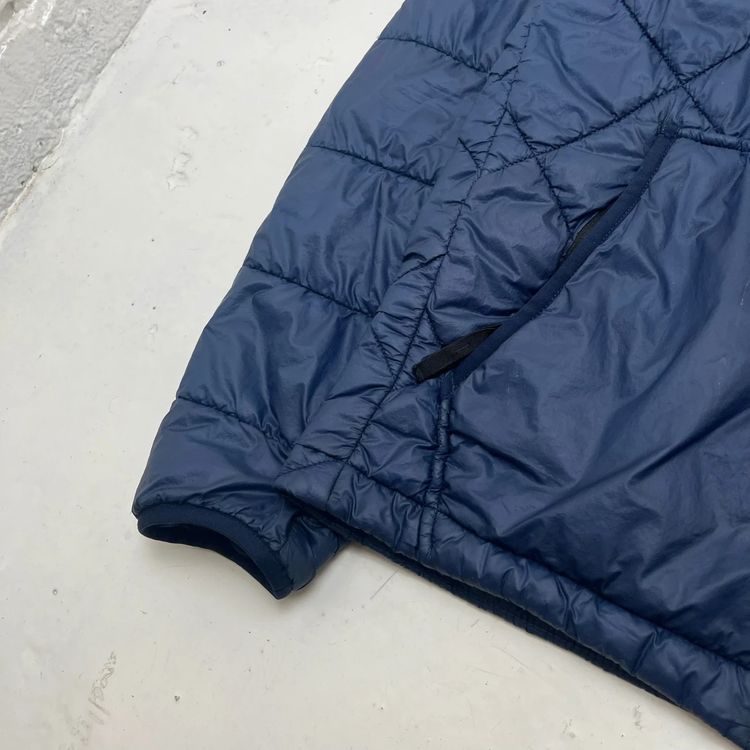 Stone Island Blue Micro Yarn Diamond Stitch Puffer Jacket image 4