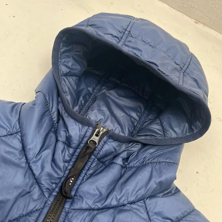 Stone Island Blue Micro Yarn Diamond Stitch Puffer Jacket image 6