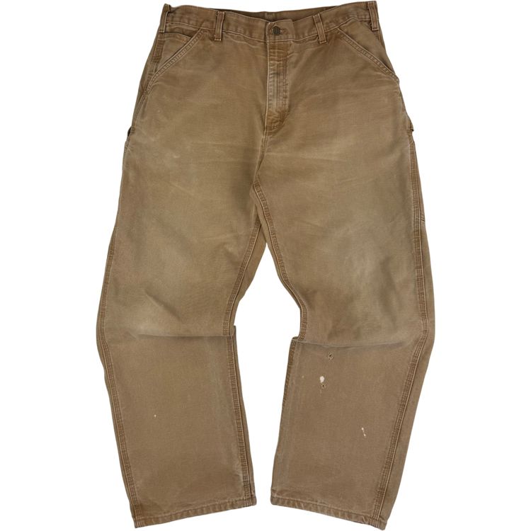 Carhartt Workwear Carpenter Trousers Brown obraz 7
