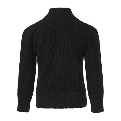 Knitted Black Sweater 3
