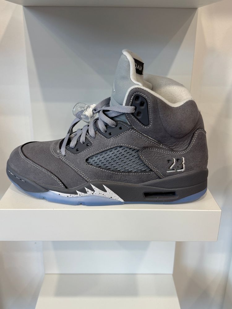 Grey High-Top Sneaker