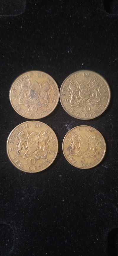 Set8). Kenyan Coins Set