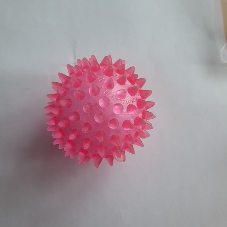 Pink Spiky squishy Ball