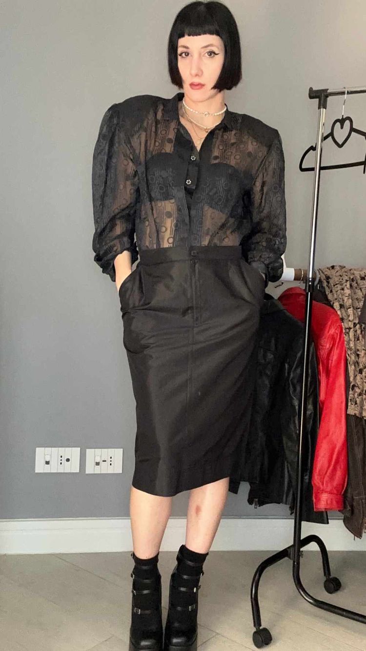 Camicia dark elegance