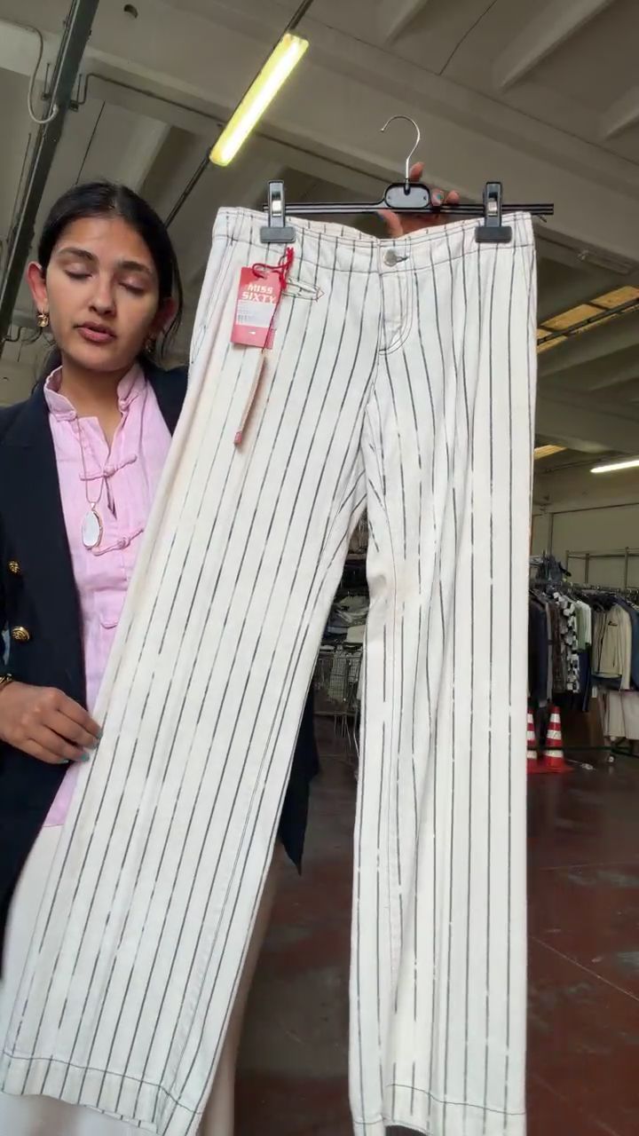 Miss Sixty Pinstriped Jeans image 1