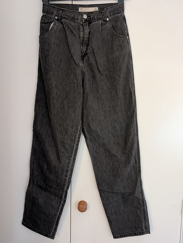 Asos Denim Charcoal Jeans