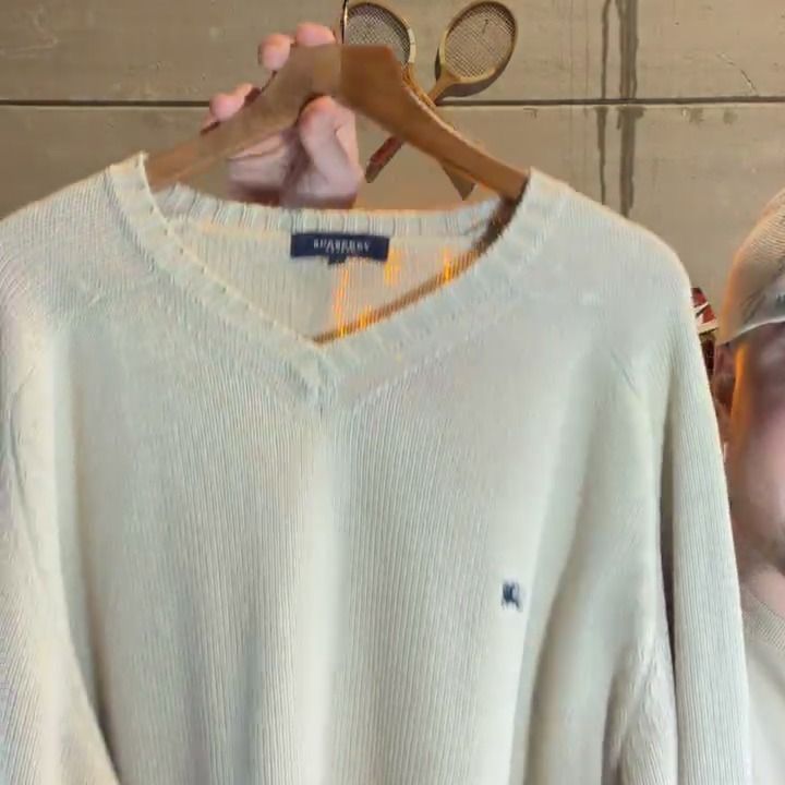 Burberry JERSEY BURBERRY LONDON BEIGE TALLA XXL zdjęcie produktu