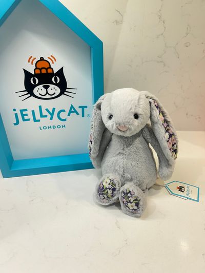 Jellycat Blossom silver Bunny small BNWT