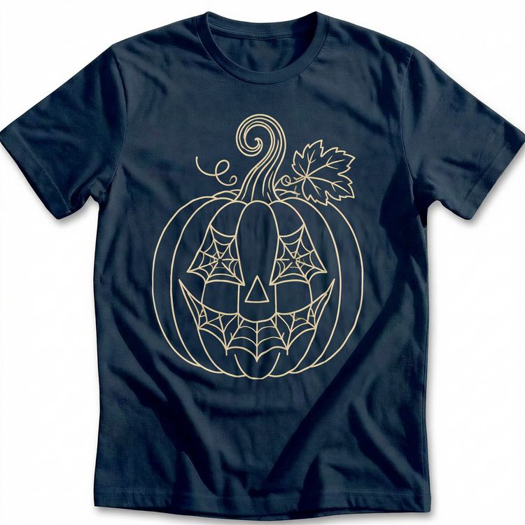 Jackolantern Web Face T-Shirt US 3