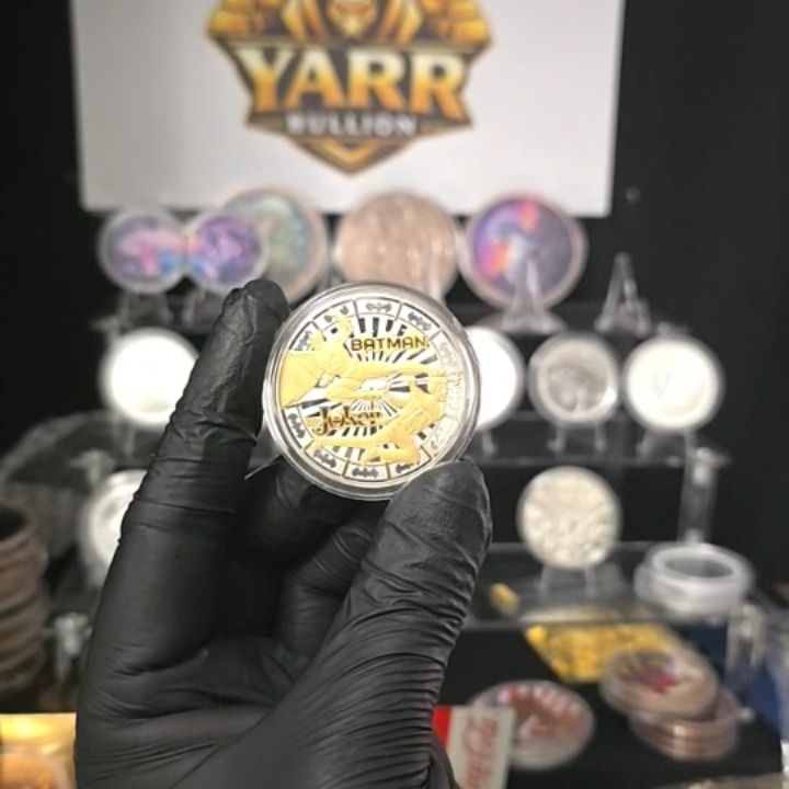 Other batman and joker Silver plated coin  product image