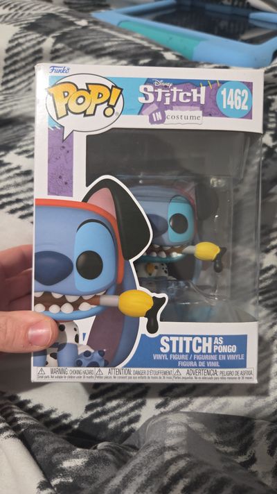 Funko Pop! Disney, Stitch As Pongo, Vinyl Figure