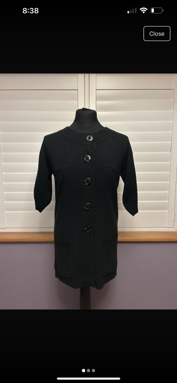 Other Black Button-Up Cardigan product image