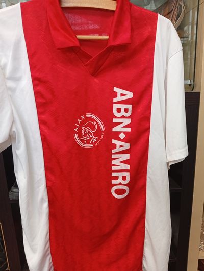 Ajax Football Jersey With Abn Amro Logo