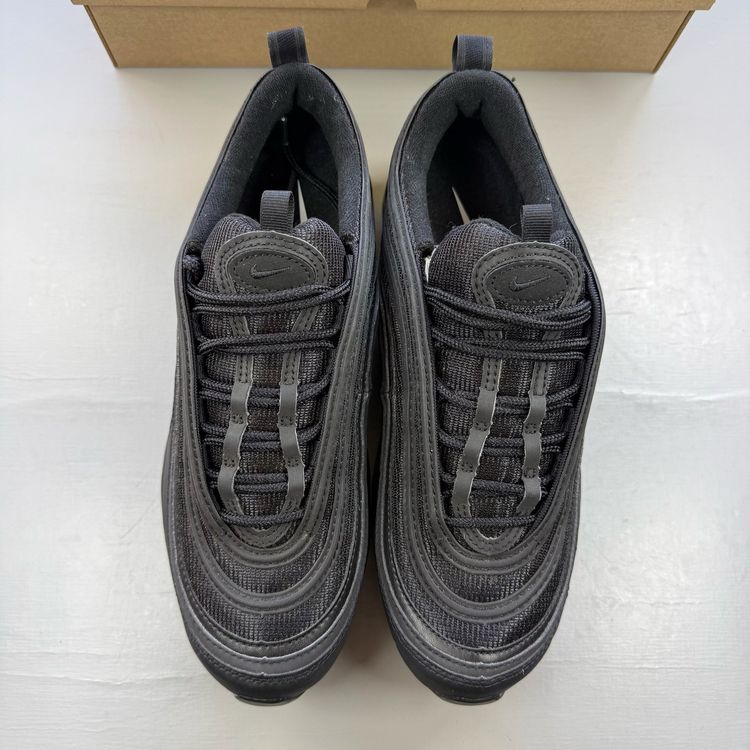 Immagine di Nike Air Max 97 Size UK 6 Triple Black Low Top Men's Trainers BQ4567-001 8