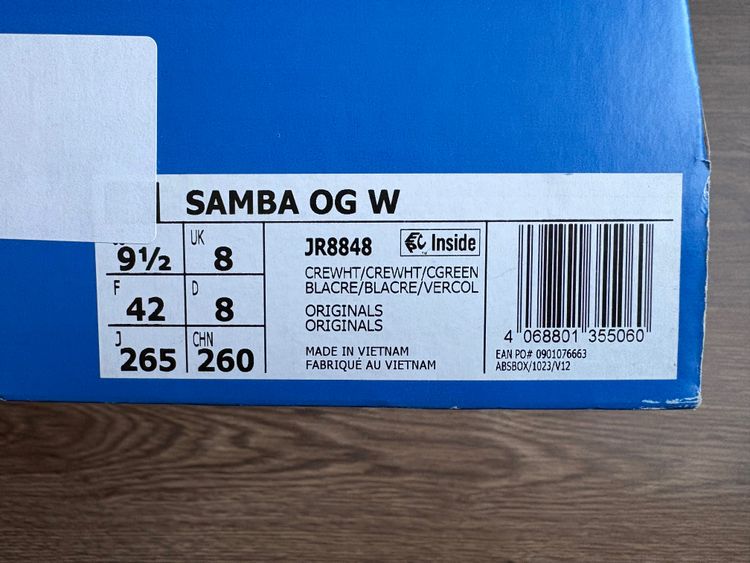 Immagine di Adidas Samba Og W Sneakers 9