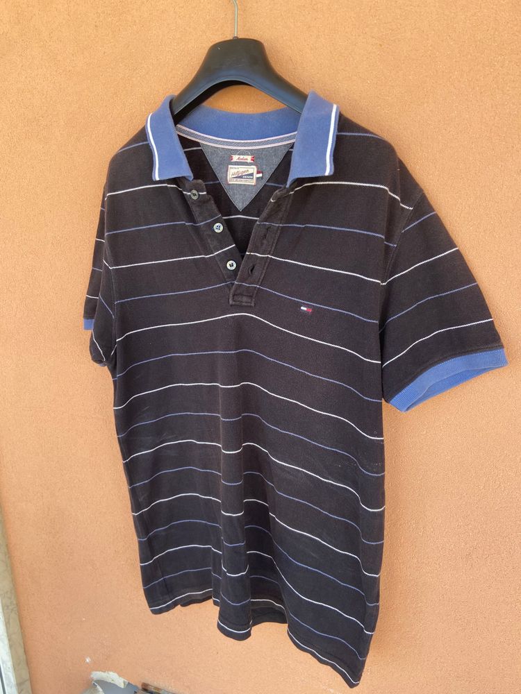 Hilfiger Denim Striped Polo Shirt image 3