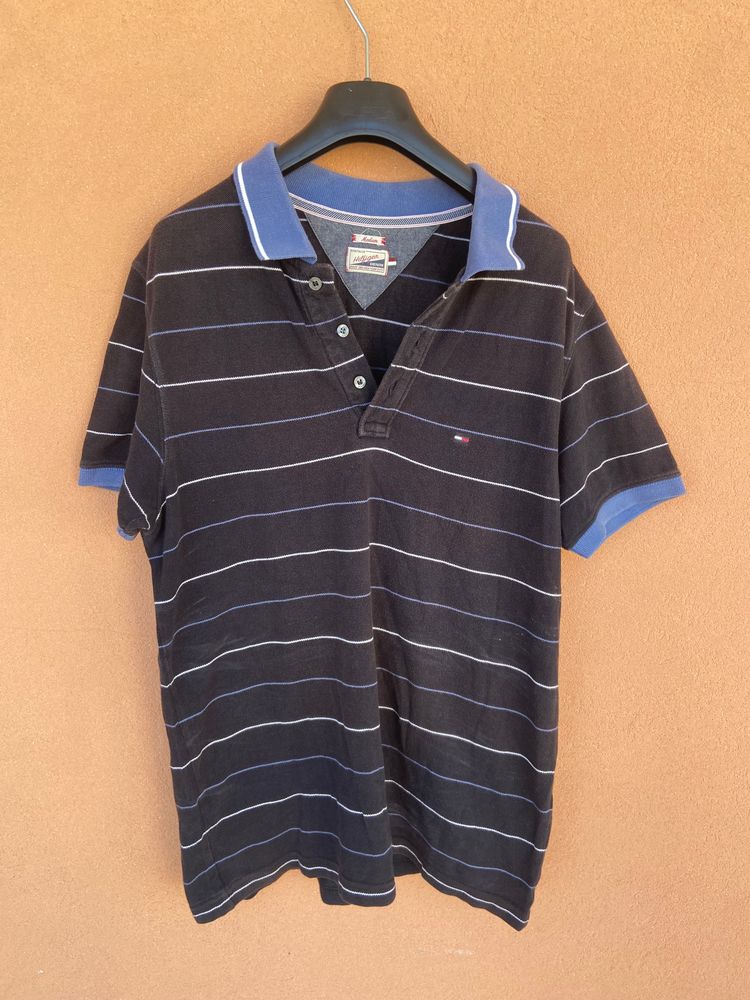 Hilfiger Denim Striped Polo Shirt image 1
