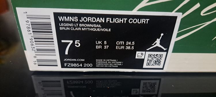 Wmns Jordan Flight Court UK 5 EUR 38.5  image 6